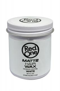 Red One Matte look hair wax  white 100ml, matná pomáda na vlasy