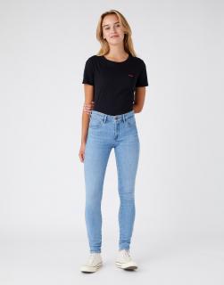 Dámske jeans WRANGLER W28KXR44U SKINNY IN THE CLOUDS  Tričko zadarmo pri nákupe nad 120Euro! Veľkosť: 36/32