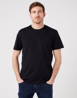 Dvojbalenie pánskych tričiek WRANGLER W7G9DH100 2 PACK TEE BLACK  Tričko zadarmo pri nákupe nad 120Euro! Veľkosť: L