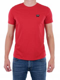 Pánske tričko WRANGLER W7C07D3UU REGULAR FIT SCARLET RED  Tričko zadarmo pri nákupe nad 120Euro! Veľkosť: XXXL