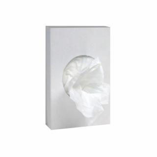 Hygienické vrecká biele (HDPE) 8+6x25cm 30ks/rolka