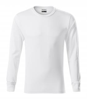 Tričko unisex RESIST LS R05 Farba: Biela, Veľkosť: L