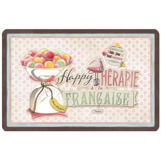 Podložka na stôl - prestieranie  Happy thérapie Macarons  43.5x28.5 cm, pvc