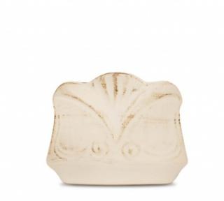 Servítnik Provence Ivory, vidiecka keramika 7,5x9,5x5,5 (90796 AP)
