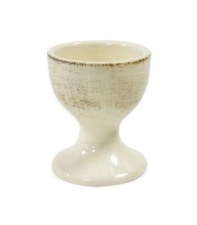 Stojan na vajíčko Provence Ivory, vidiecka keramika, 6,5x5x5  (124338 AP)