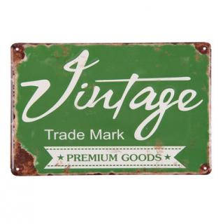 Vintage dekoračná tabuľka "VINTAGE", 30 x 20 cm (6Y2619 CF)