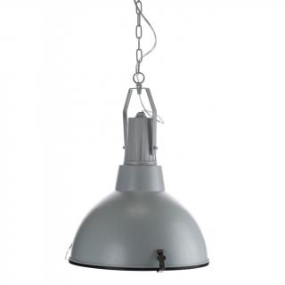 Vintage industriálne kovové svietidlo - lampa LOTTI_ALURO, 40x40x60 (A00429)
