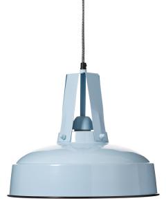 Vintage kovové svietidlo - lampa, FLUX BLUE pr.34cm (A00052)