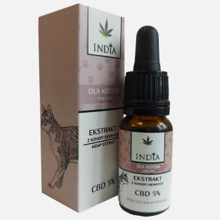 India Cosmetics And Food CBD extrakt pre mačky 5%