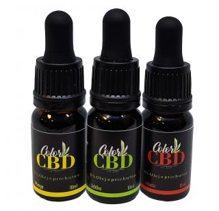 PredajCBD - Color CBD olej 5% Full Spectrum aromatizovaný