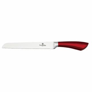 Nôž na chlieb Berlingerhaus, 20 cm, burgundy, Metallic Line  BH/2327