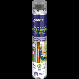 Bostik Okná a dvere Nízkoexpanzná montážna pena Pištoľová 750 ml