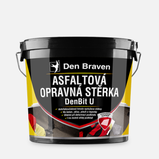 Den Braven Asfaltová opravná stierka DenBit U 10 kg