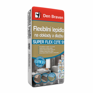 Den Braven Flexibilné lepidlo na obklady a dlažbu SUPER FLEX C2TES1 25 kg