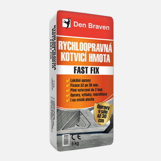 Den Braven Rýchloopravná kotviaca hmota FAST FIX 5 kg