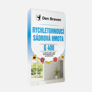 Den Braven Rýchloschnúca sadrová hmota G400 20 kg