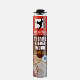 Den Braven THERMO KLEBER WOOD 750ml pištoľová dóza