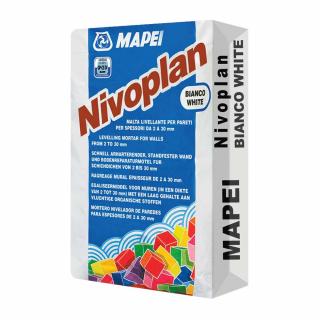 Mapei NIVOPLAN Vyrovnávacia malta na steny a stropy 2 - 30 mm, 25 kg, Biela