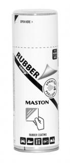 Maston Guma v spreji 400 ml Lesklá Biela (Spray RUBBERcomp White 400 ml)