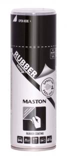 Maston Guma v spreji 400 ml Lesklá Čierna (Spray RUBBERcomp Black 400ml)