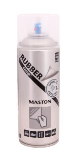 Maston Guma v spreji 400 ml Vysokolesklá Priehľadná (Spray RUBBERcomp Transparent high gloss 400 ml)