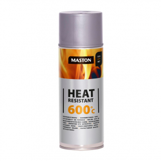 Maston Heat Resistant Teplotne odolný sprej do 600 °C 400 ml Strieborný