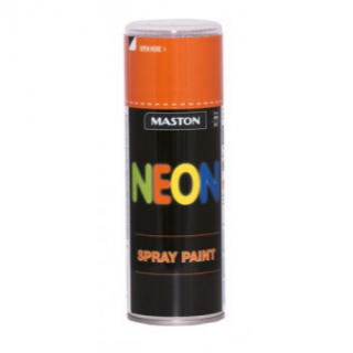 Maston Neon Spraypaint Neónový sprej 400 ml Oranžový