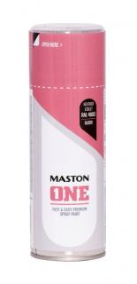 Maston ONE Akrylová farba v spreji Lesklá RAL 4003 Vresovofialová 400 ml (Spraypaint ONE - Gloss Heather Violet RAL4003 400ml)
