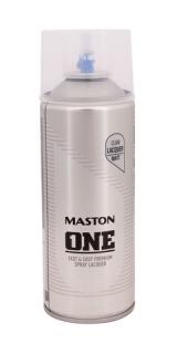 Maston ONE Akrylový vrchný lak v spreji 400 ml Matný (Spraypaint ONE - Matt Lacquer 400ml)