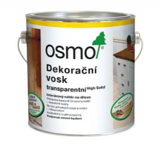 Osmo DEKORAČNÝ VOSK TRANSPARENTNÝ Bezfarebný 0,125 L