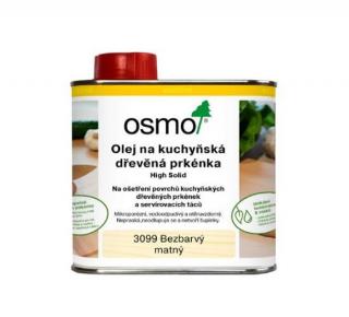 Osmo OLEJ NA KUCHYNSKÉ KRÁJACIE DOSKY Bezfarebný mat 0,5 L