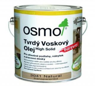 Osmo TVRDÝ VOSKOVÝ OLEJ EFEKT NATURAL Ochrana svetlých drevených podláh a nábytku 0,125 L