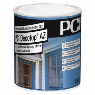 PCI Decotop® AZ vodouriediteľný náter na úpravu dreva a iných podkladov  0,6 l