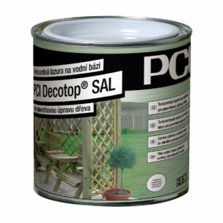 PCI Decotop® SAL Tenkovrstvová lazúra na povrchovú úpravu dreva  0,75 l