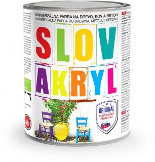Slovlak Slovakryl 0,75kg 0100 Biela