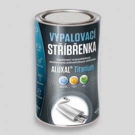 Stachema ALUXAL TITANIUM Vypaľovacia rozpúšťadlová silikónová striebrenka 0,1 kg