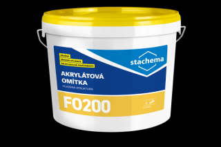 Stachema FO200 ECOLOR R Akrylátová omietkovina hladená 25 kg zrno 1,5 mm Báza A