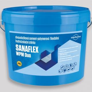 Stachema SANAFLEX WPM DUO Dvojzložková cement-polymérová hydroizolačná stierka 15,6 kg