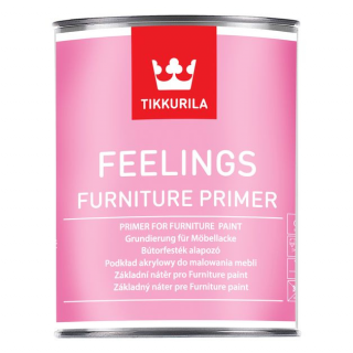 Tikkurila FEELINGS FURNITURE PRIMER Akrylátový základ na drevené povrchy 0,9 L