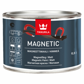 Tikkurila MAGNETIC Magnetická farba Šedá 0,5 l