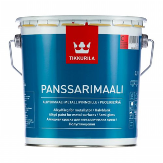 Tikkurila PANSSARIMAALI Pololesklá alkydová farba na strechy 0,9 l