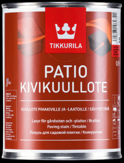 Tikkurila PATIO KIVIKUULLOTE Farba na dlažbu a betónové povrchy 0,9 l - odtieň EK00