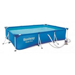 Bazén BESTWAY Steel Pro 3 x 2,01 x 0,66 m s kartušovou filtráciou - 56411