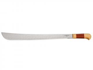 Mačeta 53 cm s drevenou rukoväťou, drevo, uhlíková oceľ SAE1070