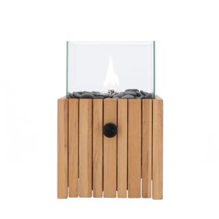 Plynový lampáš Cosiscoop Timber štvorcový - teak