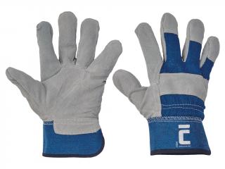Pracovné kombinované rukavice EIDER modrá, vel. 9