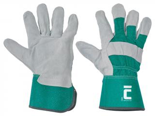 Pracovné kombinované rukavice EIDER zelená, vel. 12
