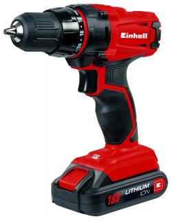 Vŕtací AKU skrutkovač EINHELL TC-CD 18-2 Li (1x1,5Ah)