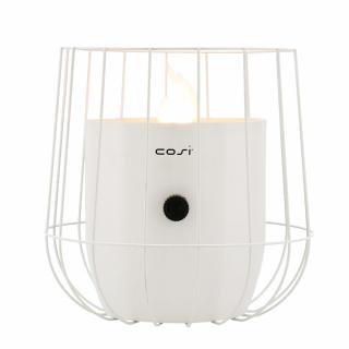 Záhradná lampa COSI Cosiscoop Basket - biela
