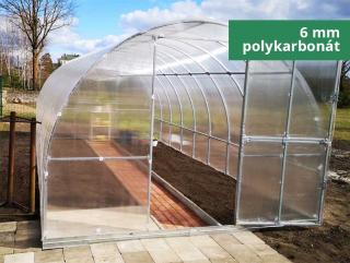 Záhradný skleník Gardentec CLASSIC T Profi 2 x 3 m  5x tyč na paradajky ZDARMA
